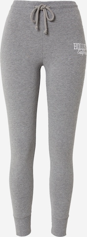 HOLLISTER Skinny Pants in Grey: front