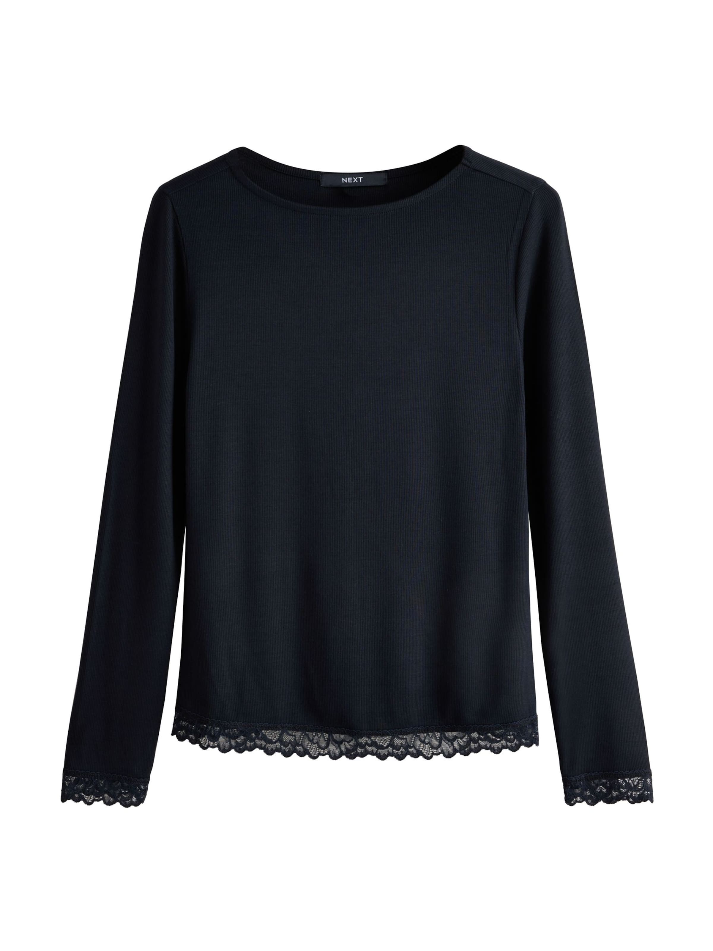 Maillot de corps Next en noir : devant