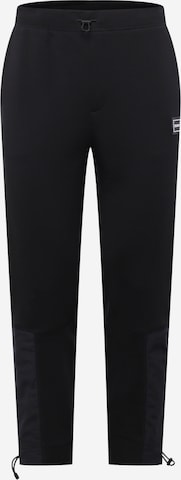 HUGO Zúžený Kalhoty 'Drevitalis' – černá: přední strana