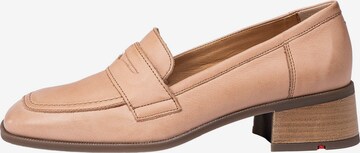 LLOYD Classic Flats in Brown: front