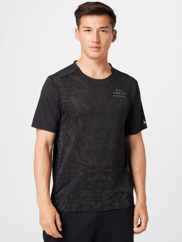 NIKE Performance Shirt 'Division Rise 365' in Black: front
