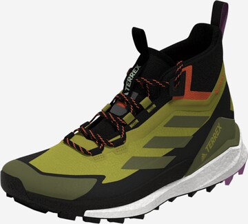 ADIDAS TERREX - Botas 'Free Hiker 2.0' en verde: frente