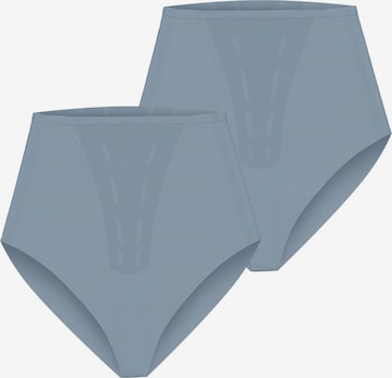 TRIUMPH String ' Shape Smart Highwaist ' in Blauw: voorkant