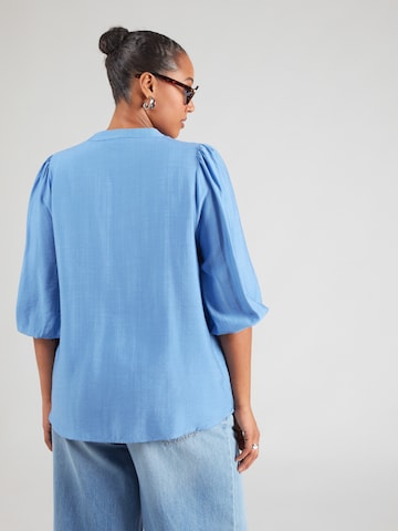 ONLY Carmakoma Bluza 'CARJOANNA' | modra barva