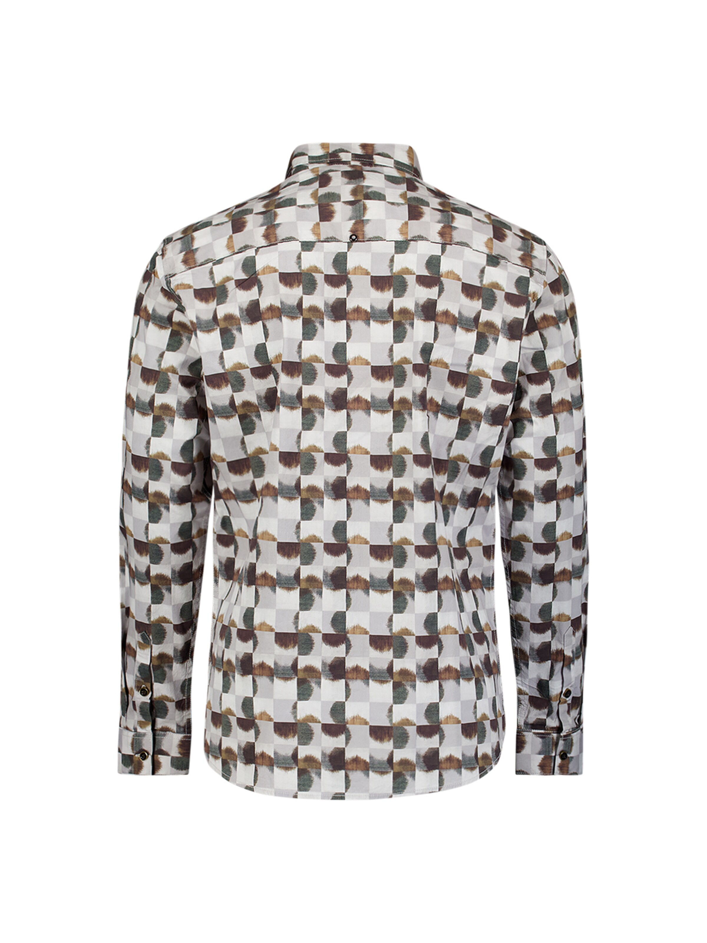No Excess Regular fit Overhemd in Beige