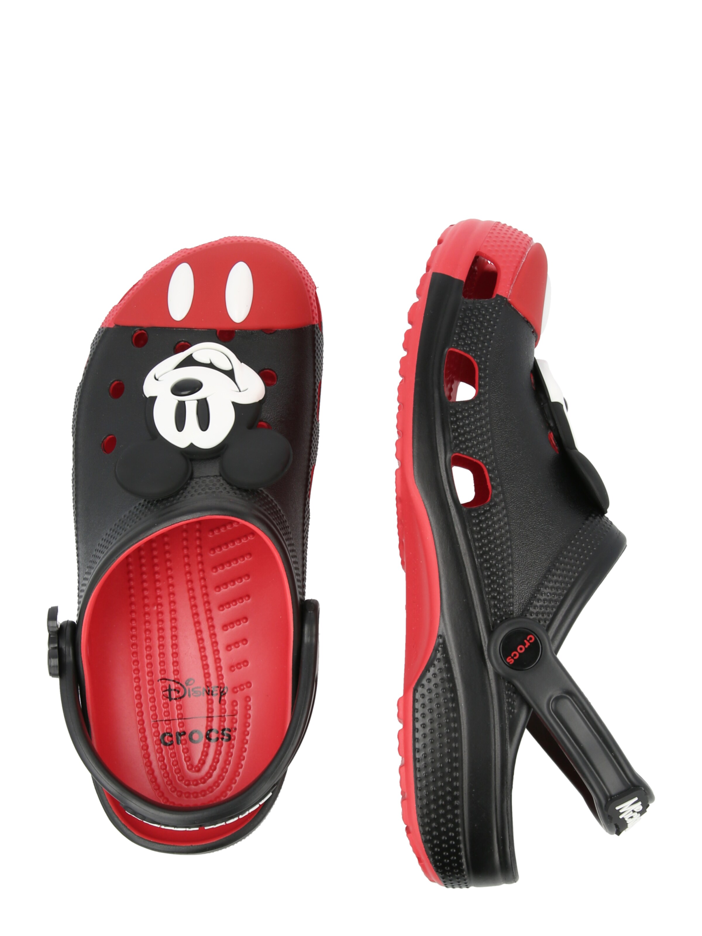 melns Crocs Gumijas čības 'Mickey Mouse'