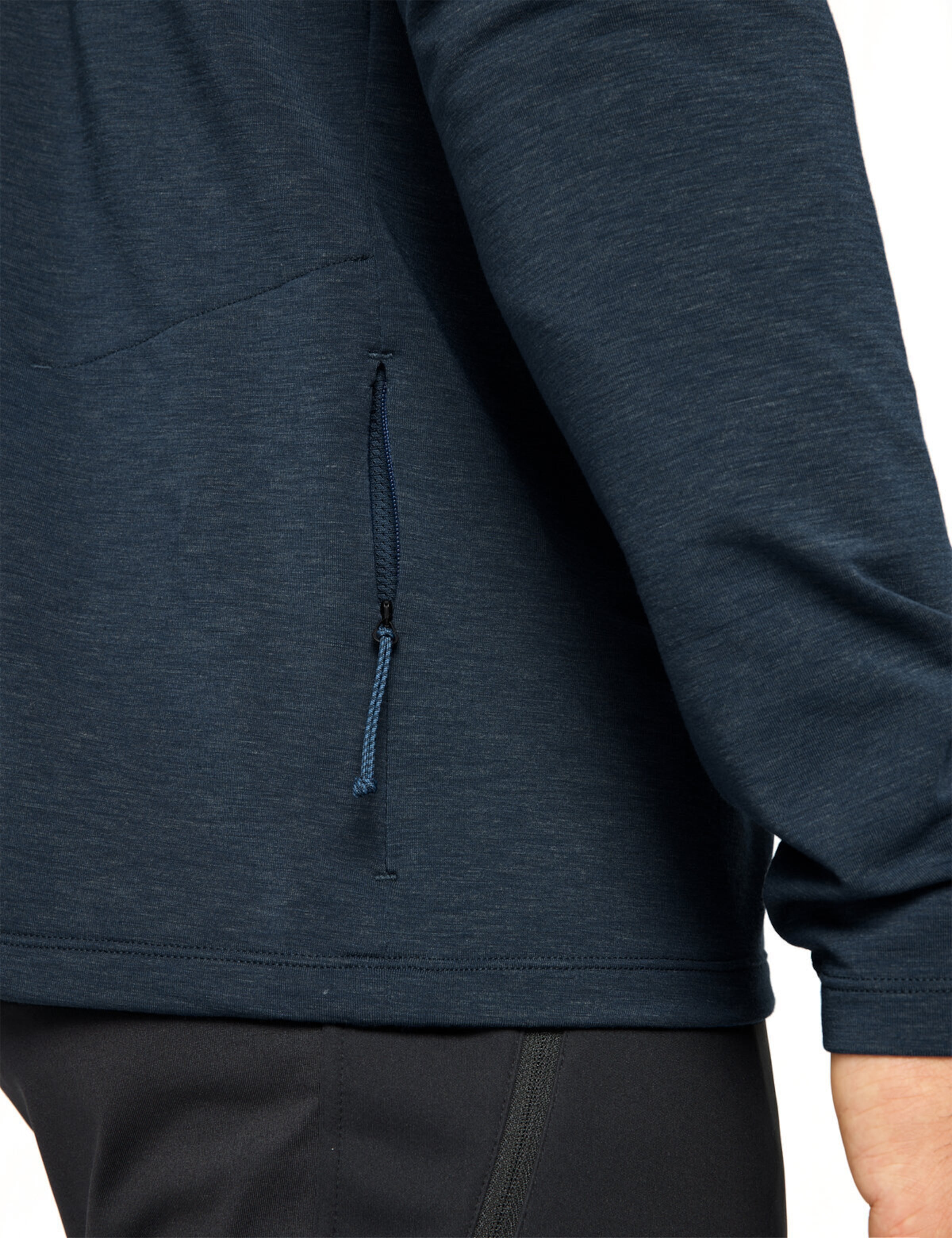 VAUDE Gebreid sportvest 'Wintry' in Blauw