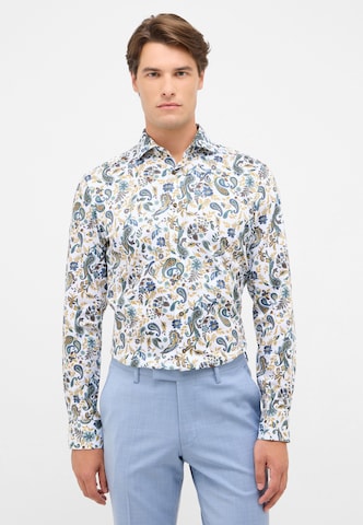 ETERNA Slim fit Zakelijk overhemd in Wit: voorkant