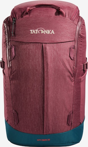 Sac à dos TATONKA en rouge : devant