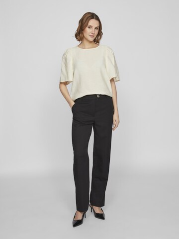 VILA Bluse in Beige