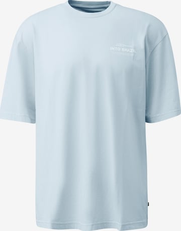 QS T-Shirt in Blau: Vorderseite