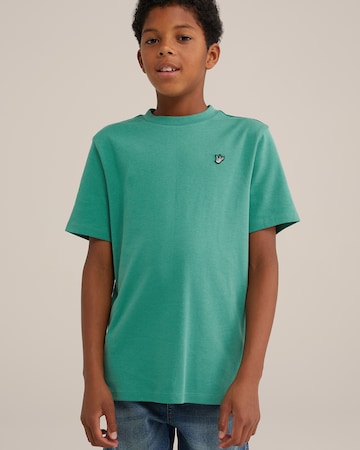 WE Fashion Shirt in Green: front