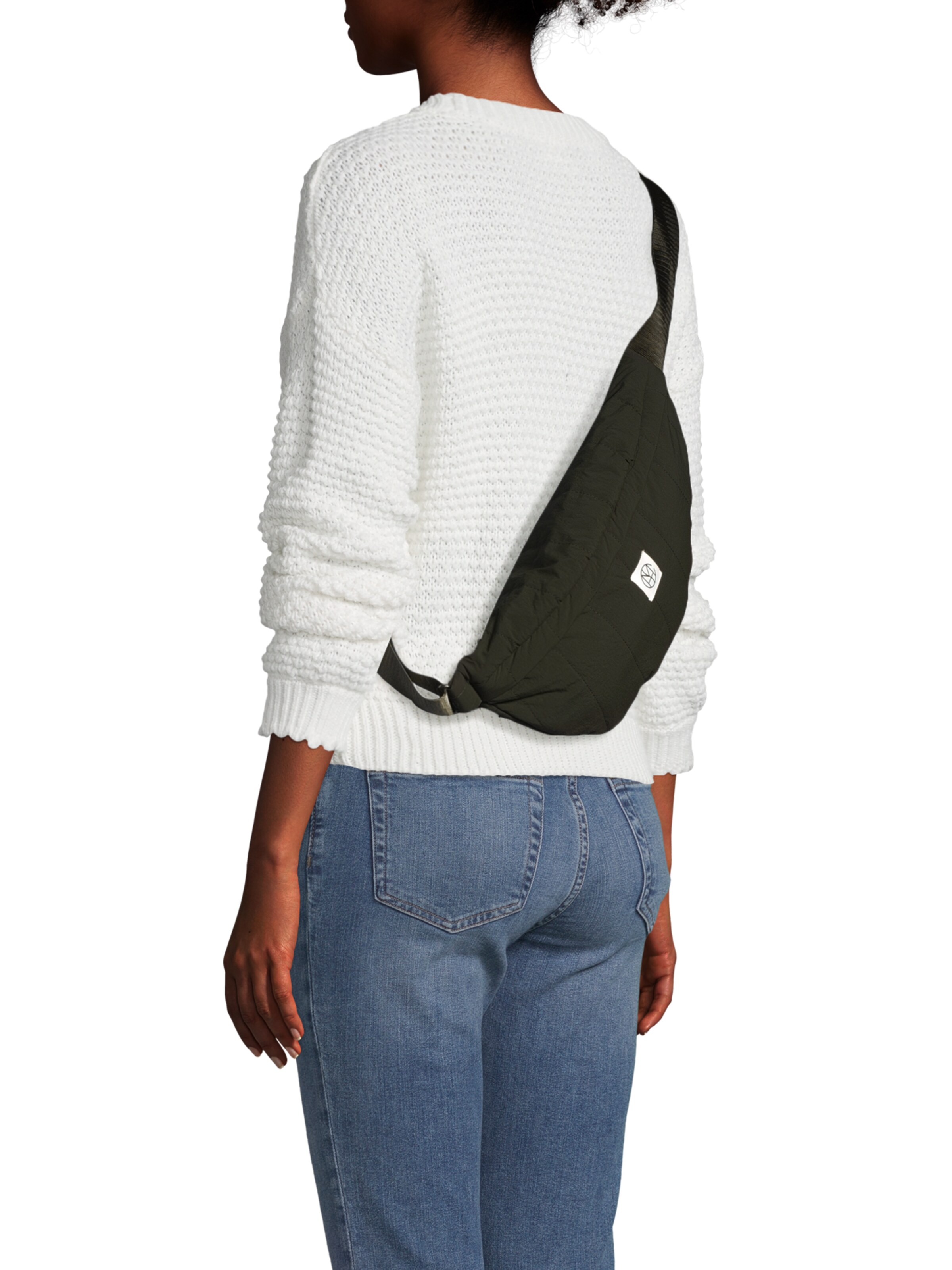 MSCH COPENHAGEN Чанта за кръста в зелено: отпред