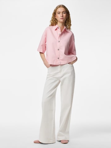 Bluză 'PCSKY' de la PIECES pe roz