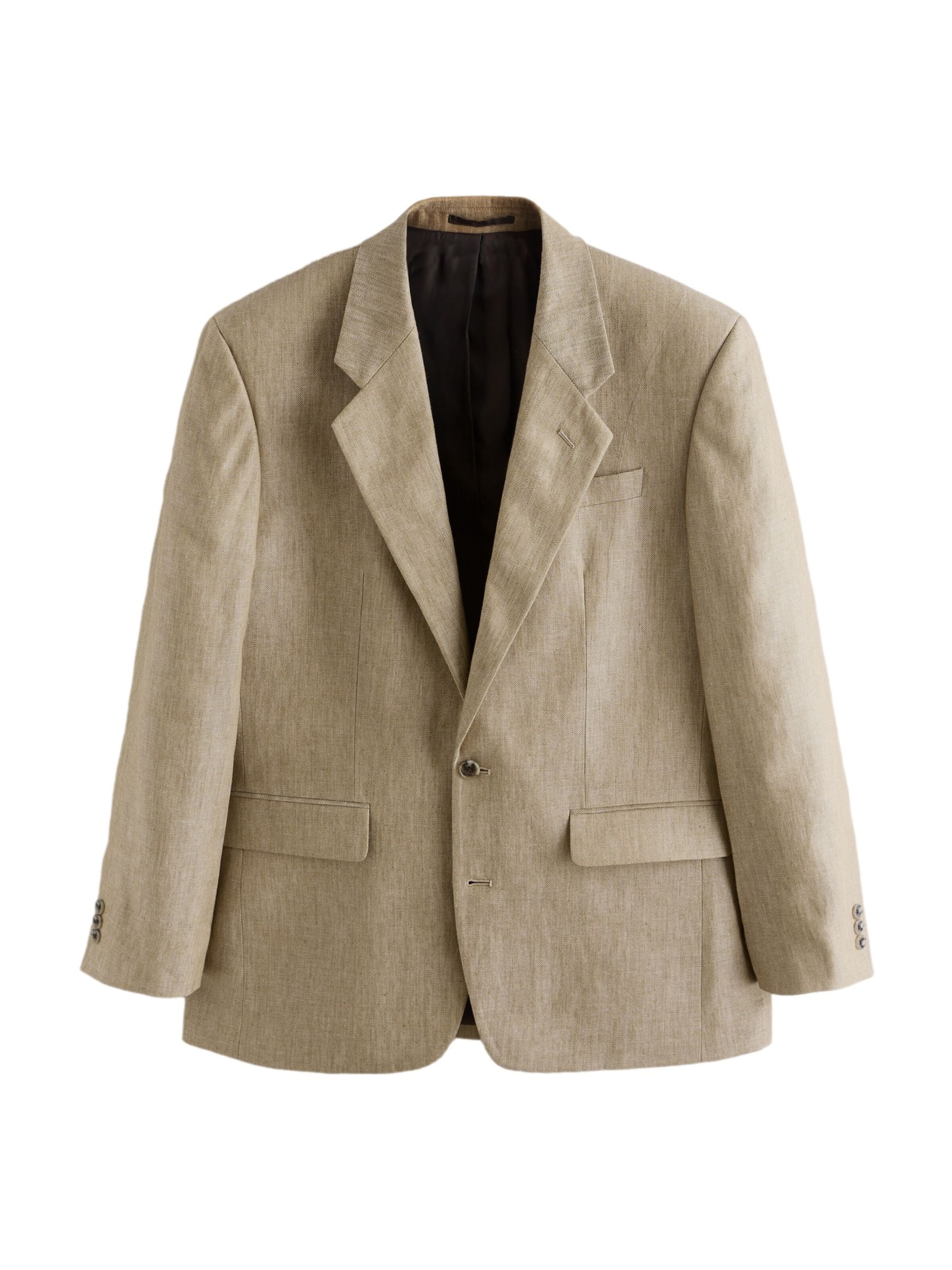 Regular fit Giacca da completo di Next in marrone: frontale