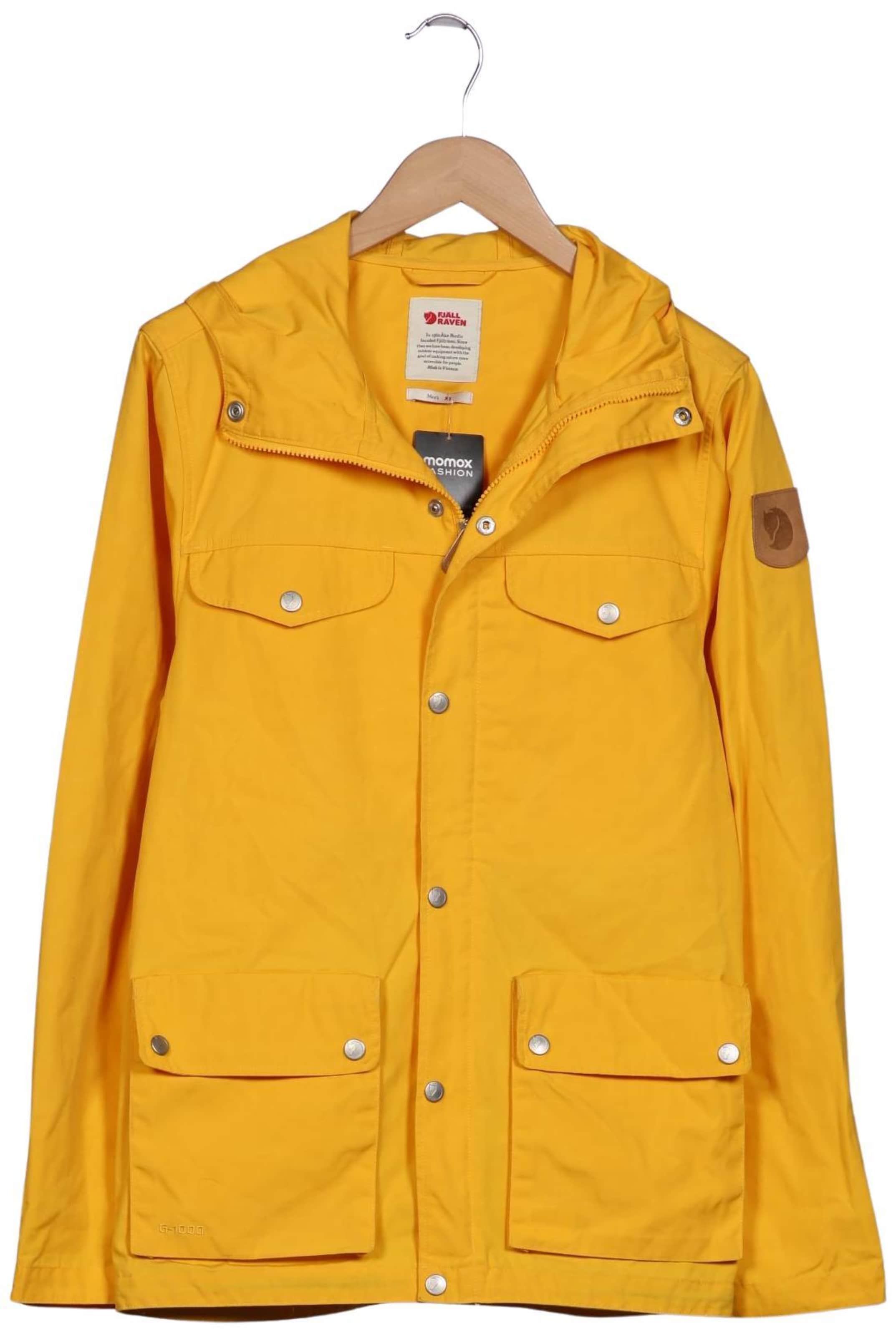 Fjällräven Jacket & Coat in XS in Yellow: front