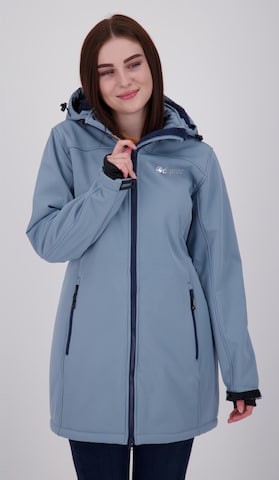Giacca di mezza stagione 'KEELE PEAK II WOMEN' di deproc in blu: frontale