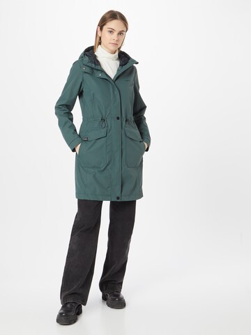 Ragwear Between-Seasons Parka in Green: front