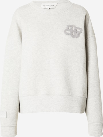 Munthe Sweatshirt 'MARIGOLD' in Grey: front