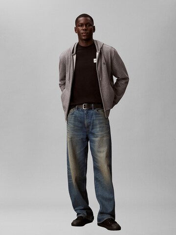 T-Shirt 'Varsity Badge' Calvin Klein Jeans en noir