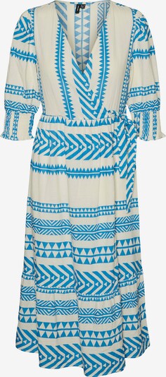VERO MODA Robe 'DICTHE' en beige clair / bleu, Vue avec produit