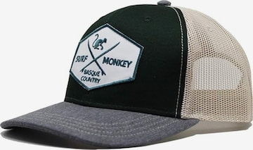 Surf Monkey - Boné em verde: frente