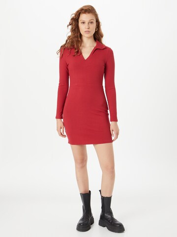 GLAMOROUS Obleka 'ladies' | rdeča barva: sprednja stran
