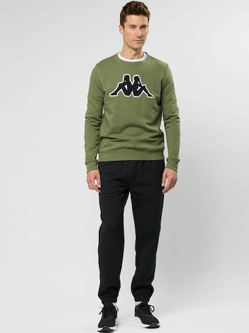 KAPPA Sweatshirt 'Airvit' in Grün