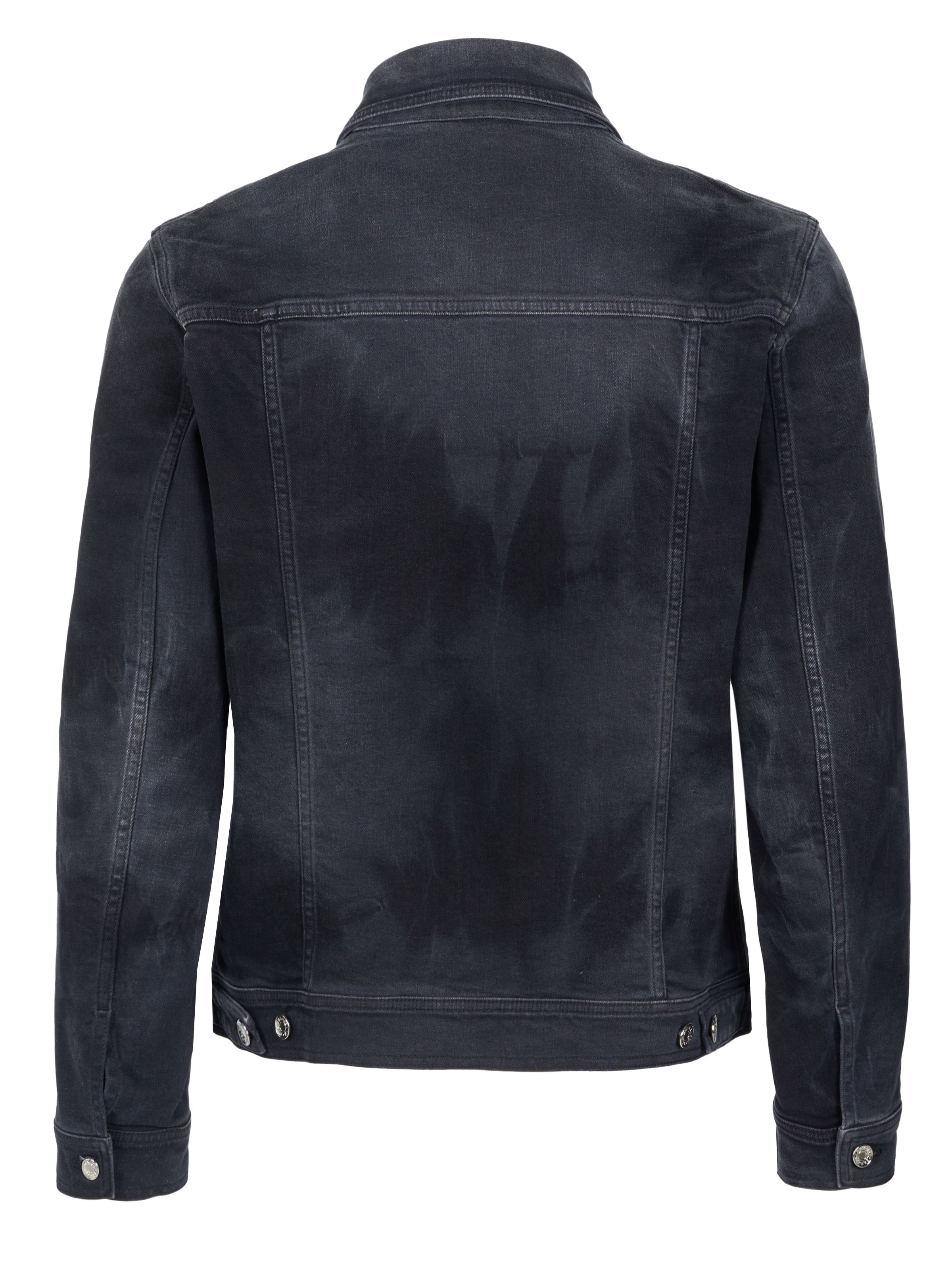Giacca di mezza stagione 'Dolce & Gabbana Jeansjacke schwarz' di DOLCE & GABBANA in nero