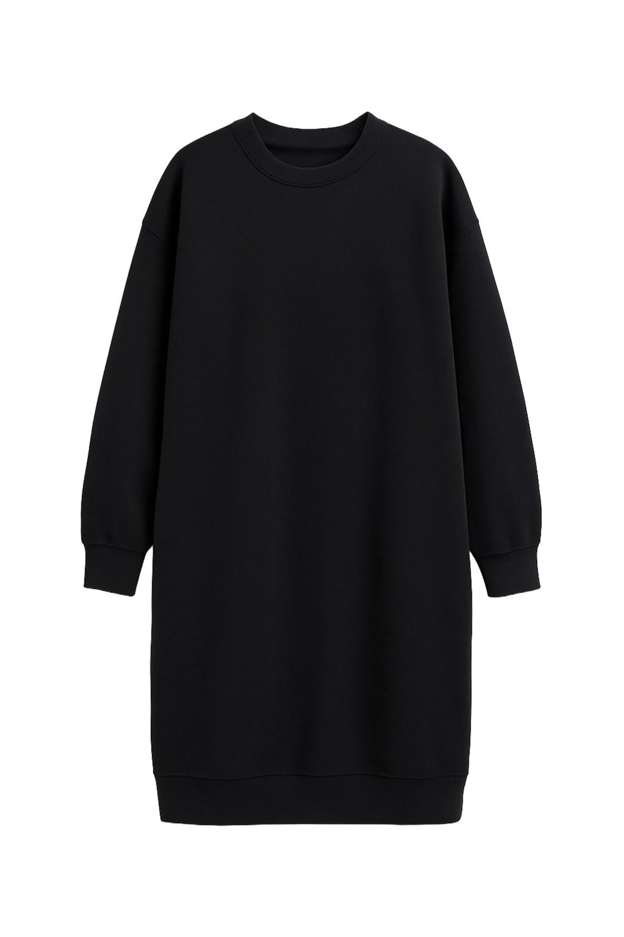 Shape Of You Kleid in Schwarz: Vorderseite