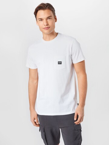 BILLABONG Тениска в бяло: отпред