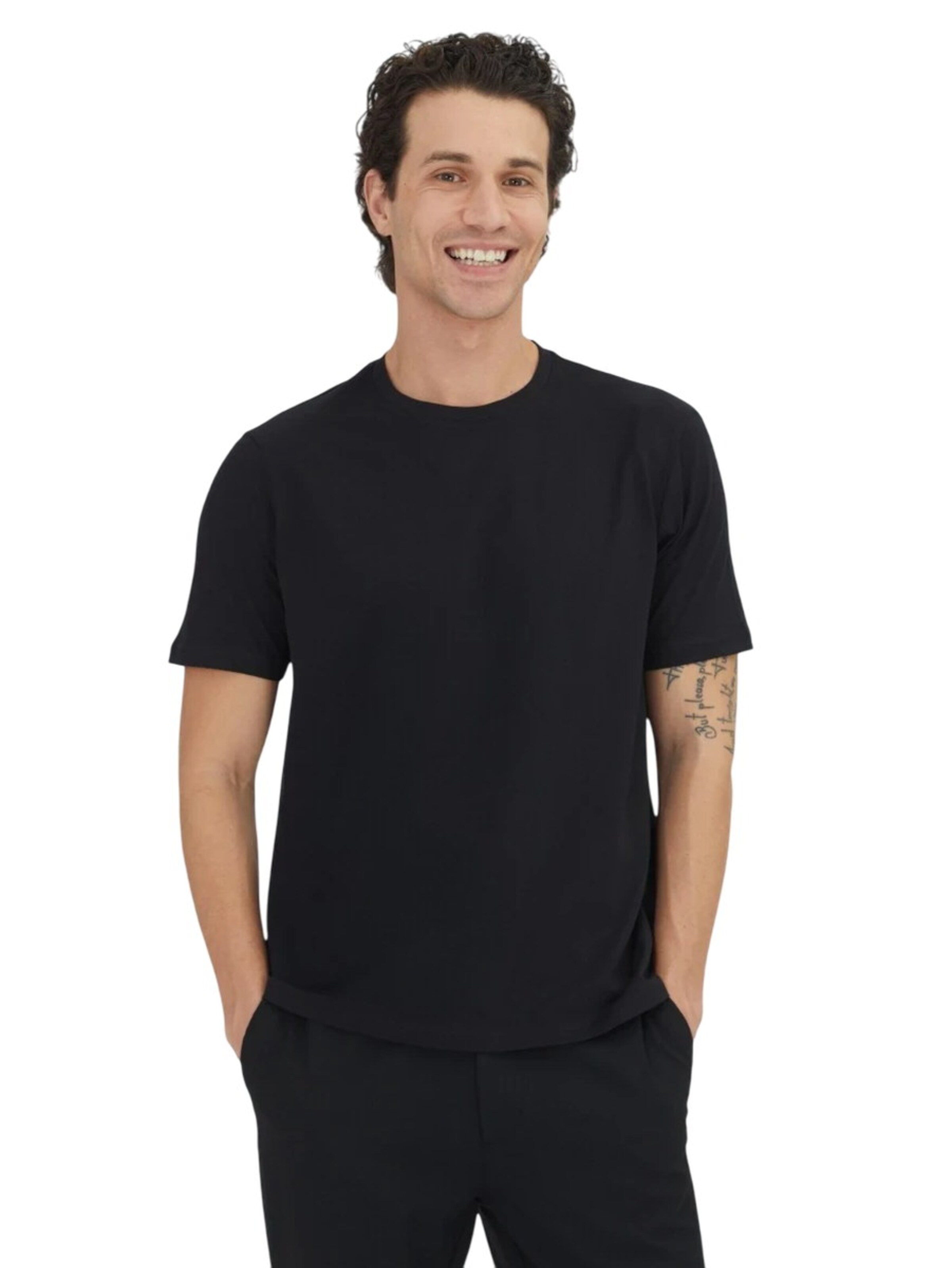 KİP Shirt in Zwart: voorkant