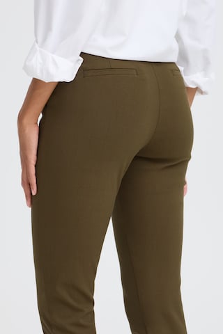 b.young Slim fit Trousers ' Dixi ' in Brown