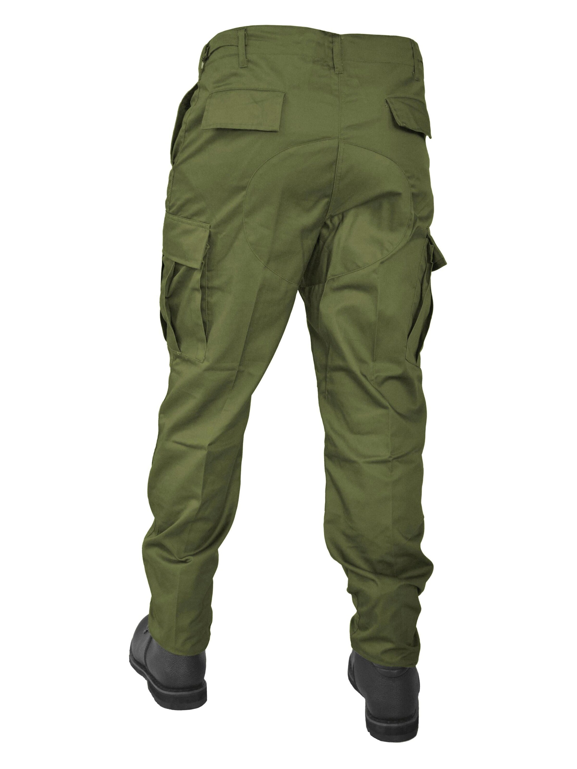 Regular Pantalon outdoor 'Trooper' normani en vert