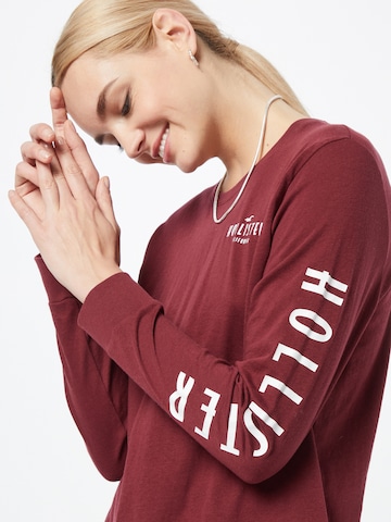 HOLLISTER Футболка в Красный