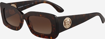 BURBERRYSunčane naočale 'ASTRID' - smeđa boja: prednji dio