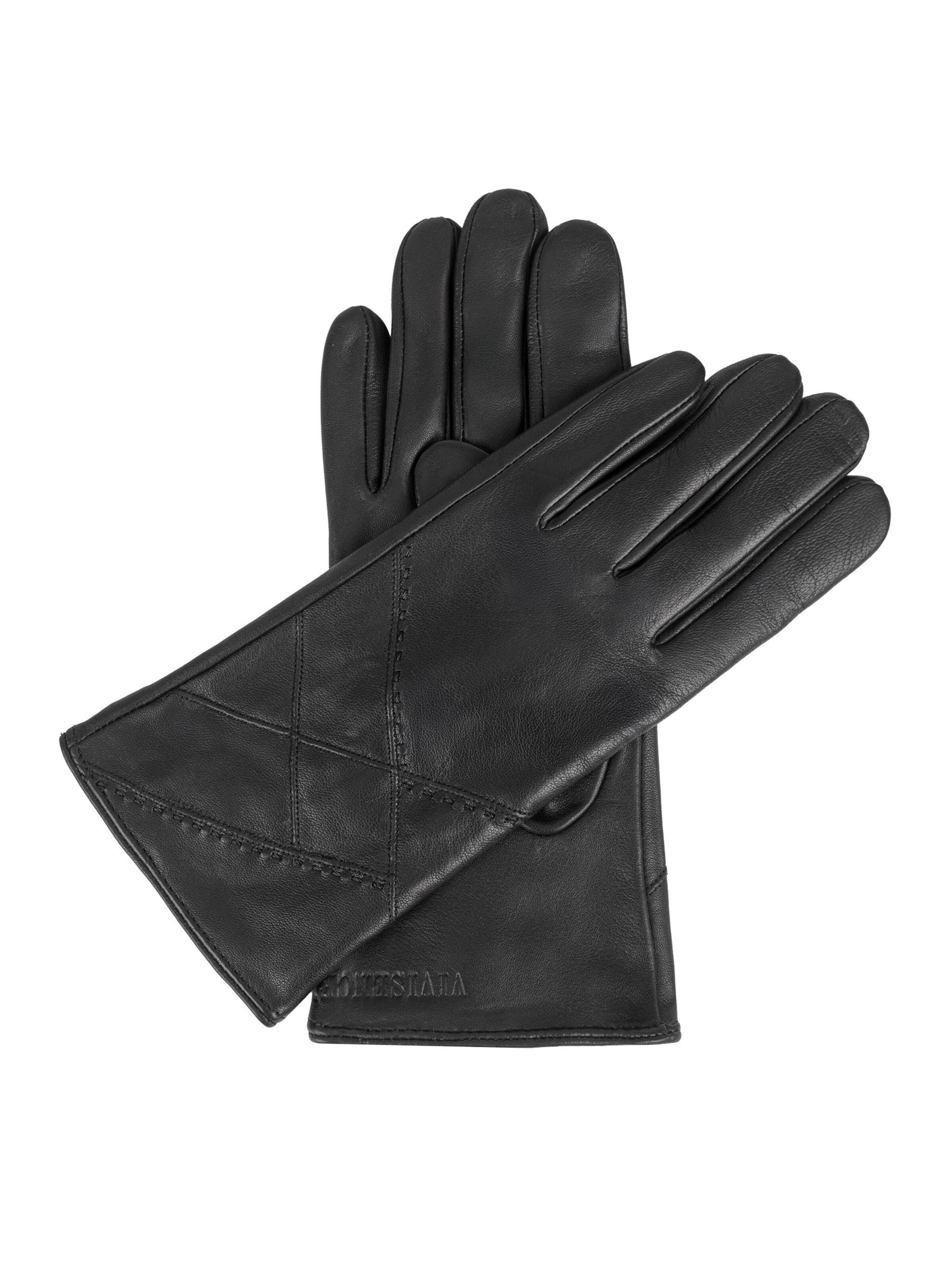 Vivisence Vingerhandschoenen '7210' in Zwart