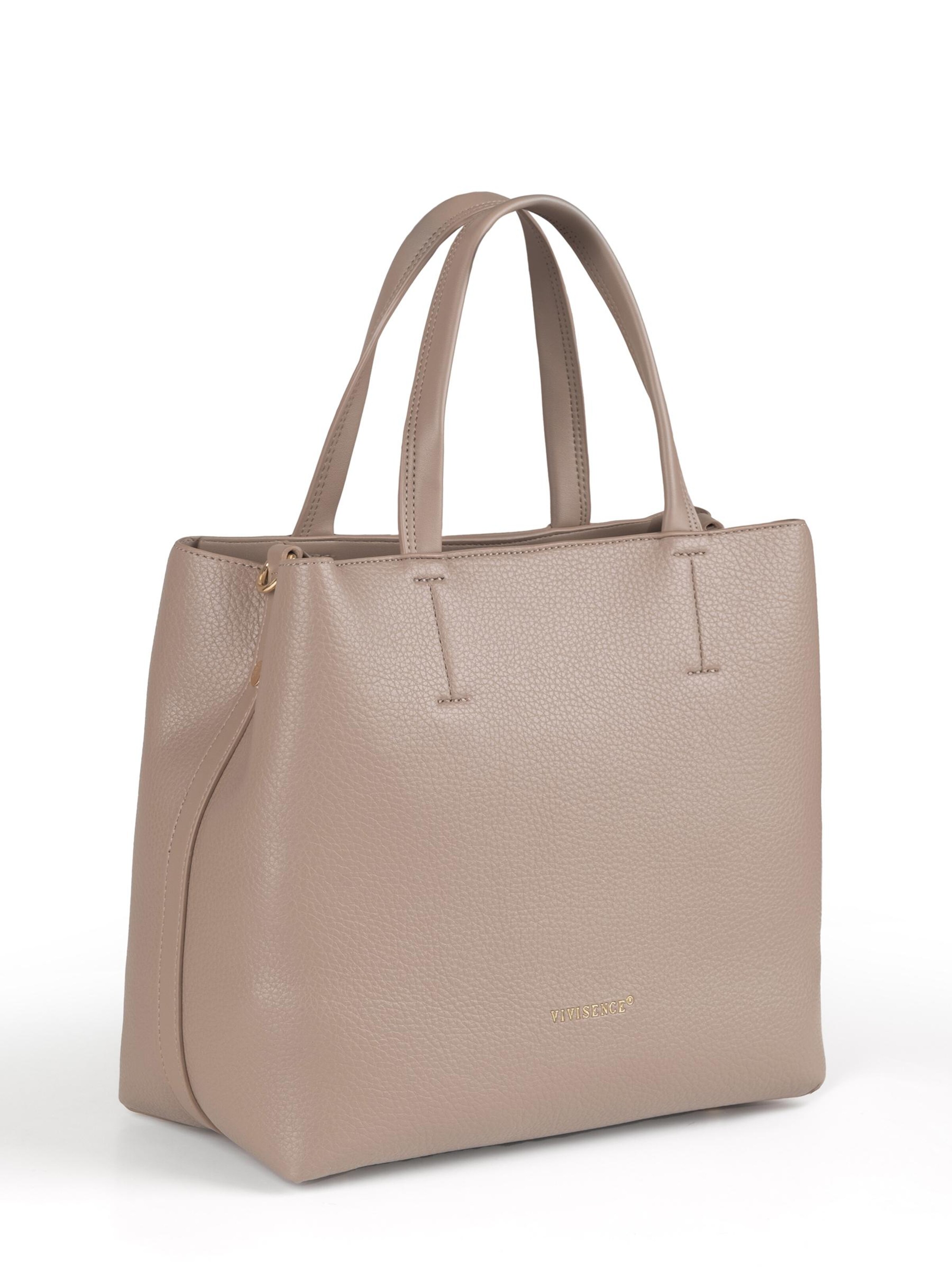 Vivisence Handtasche 'T0015'‌‌‌‌‌‌‌‌‌‌ in Beige