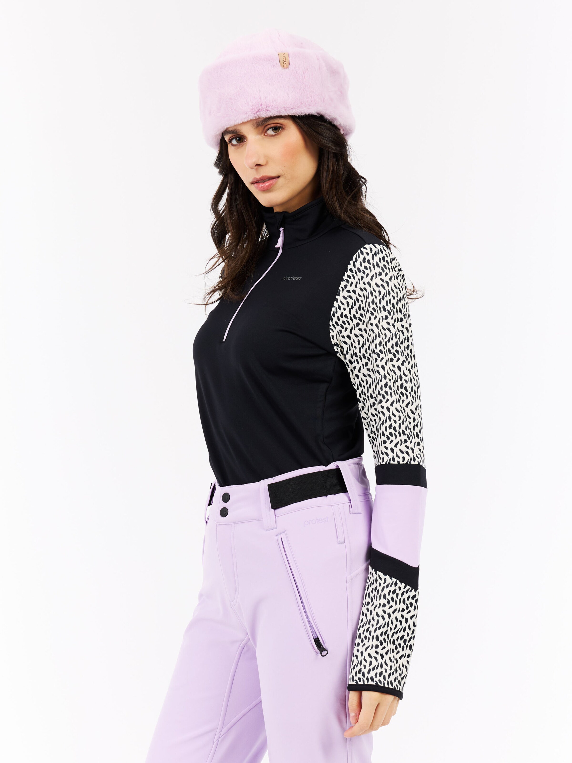 PROTEST Sportief sweatshirt 'PRTNynke' in Lila