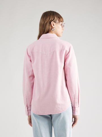 LEVI'S ® Blouse 'Iconic Western' in Roze