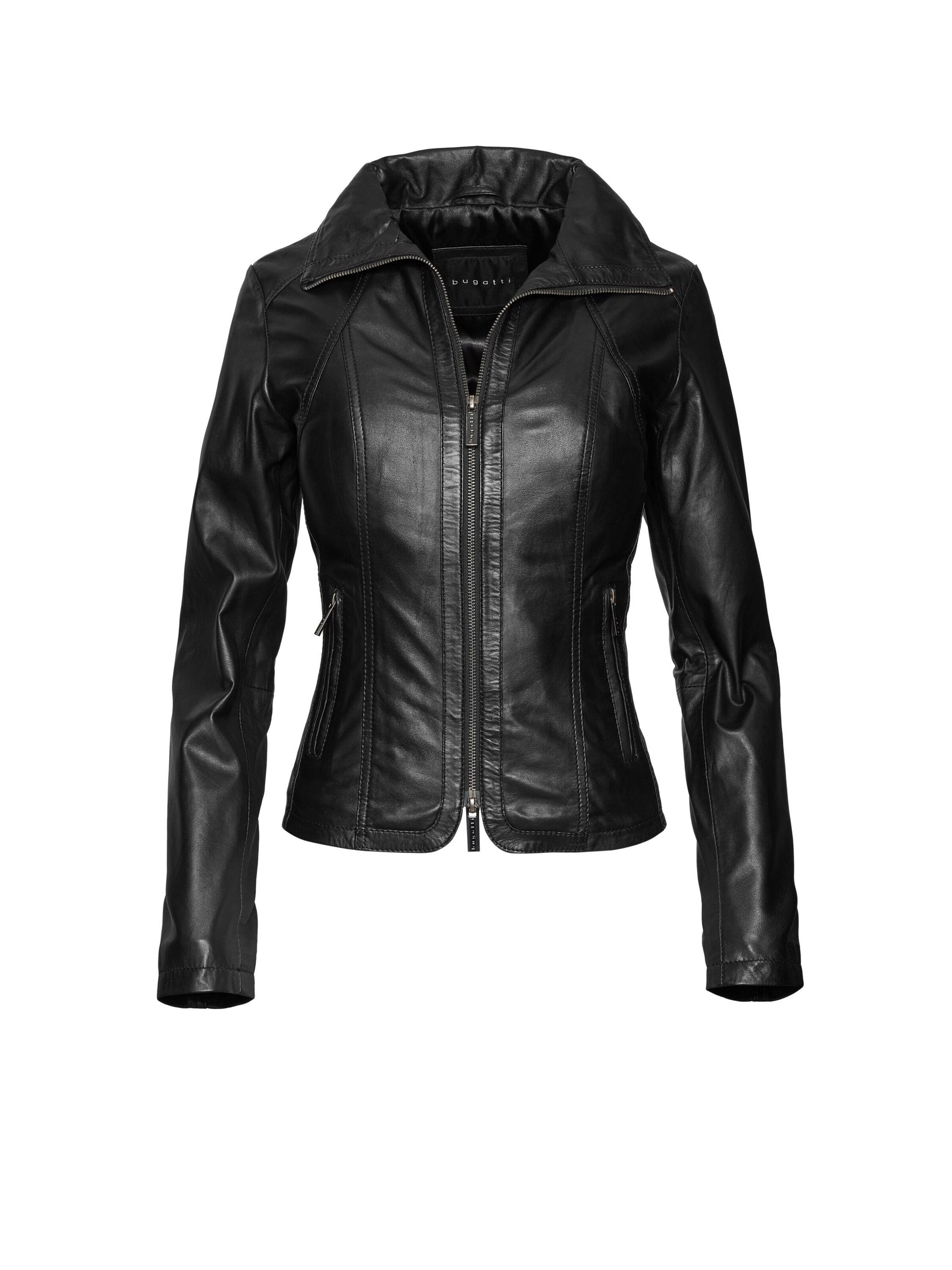 bugatti Übergangsjacke in Schwarz