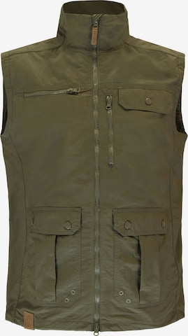 Gipfelglück Sports Vest 'Emil' in Green: front