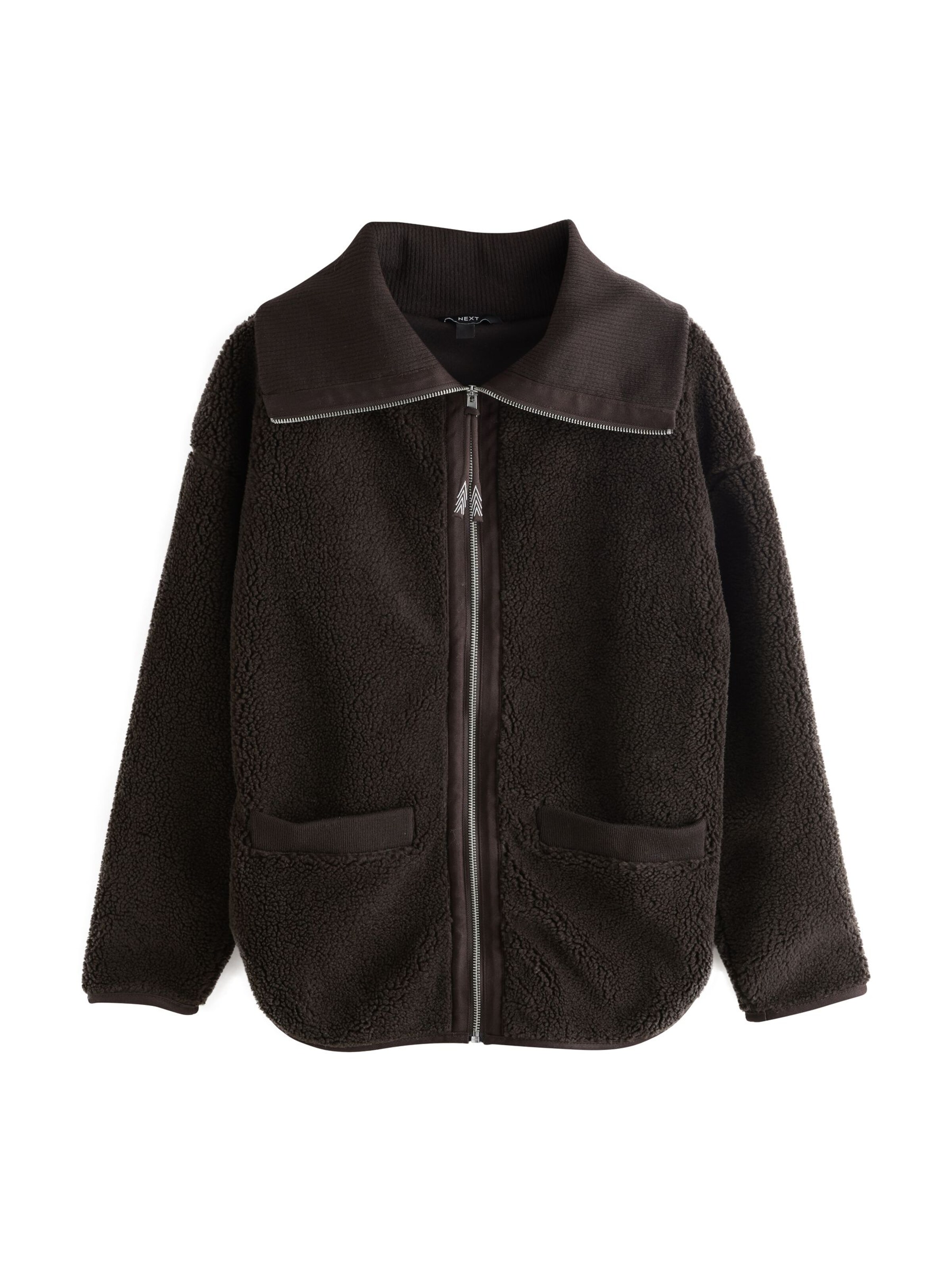 Next Jacke in Braun: Vorderseite