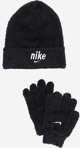 Nike Sportswear Set in Black: front