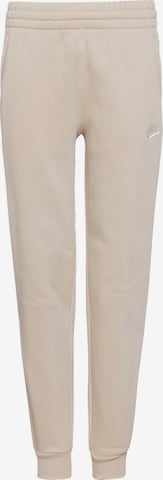 Nike Sportswear Pants in Beige: front