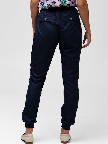 4funkyflavours Tapered Cargo Pants 'Keep On Going' in Blue