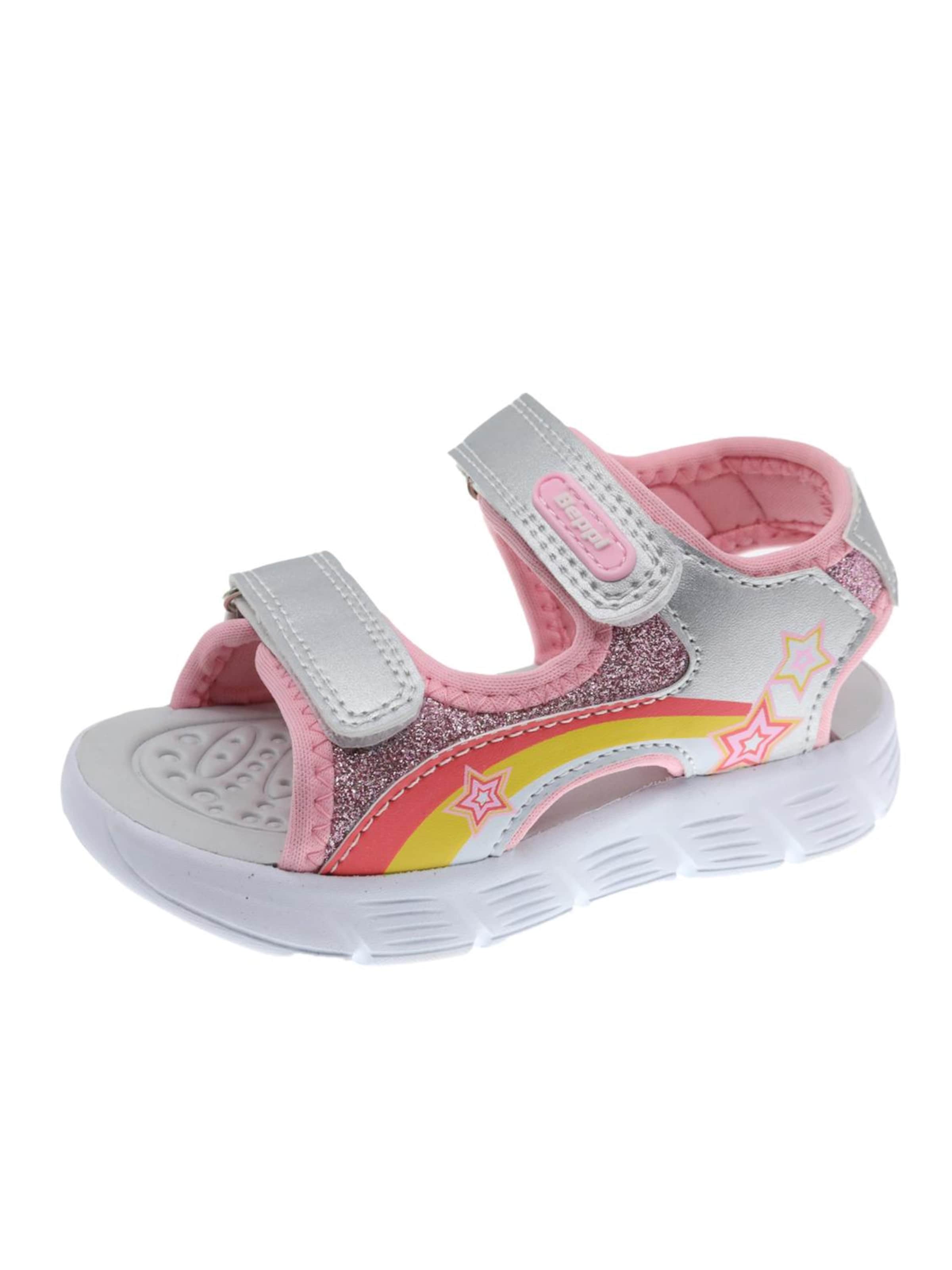 Beppi Sandals in Silver: front