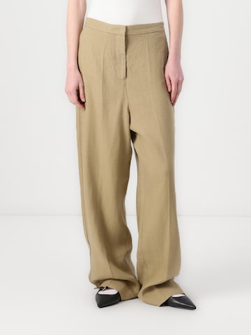 TOMMY HILFIGER Baggy Штаны в Бежевый: спереди