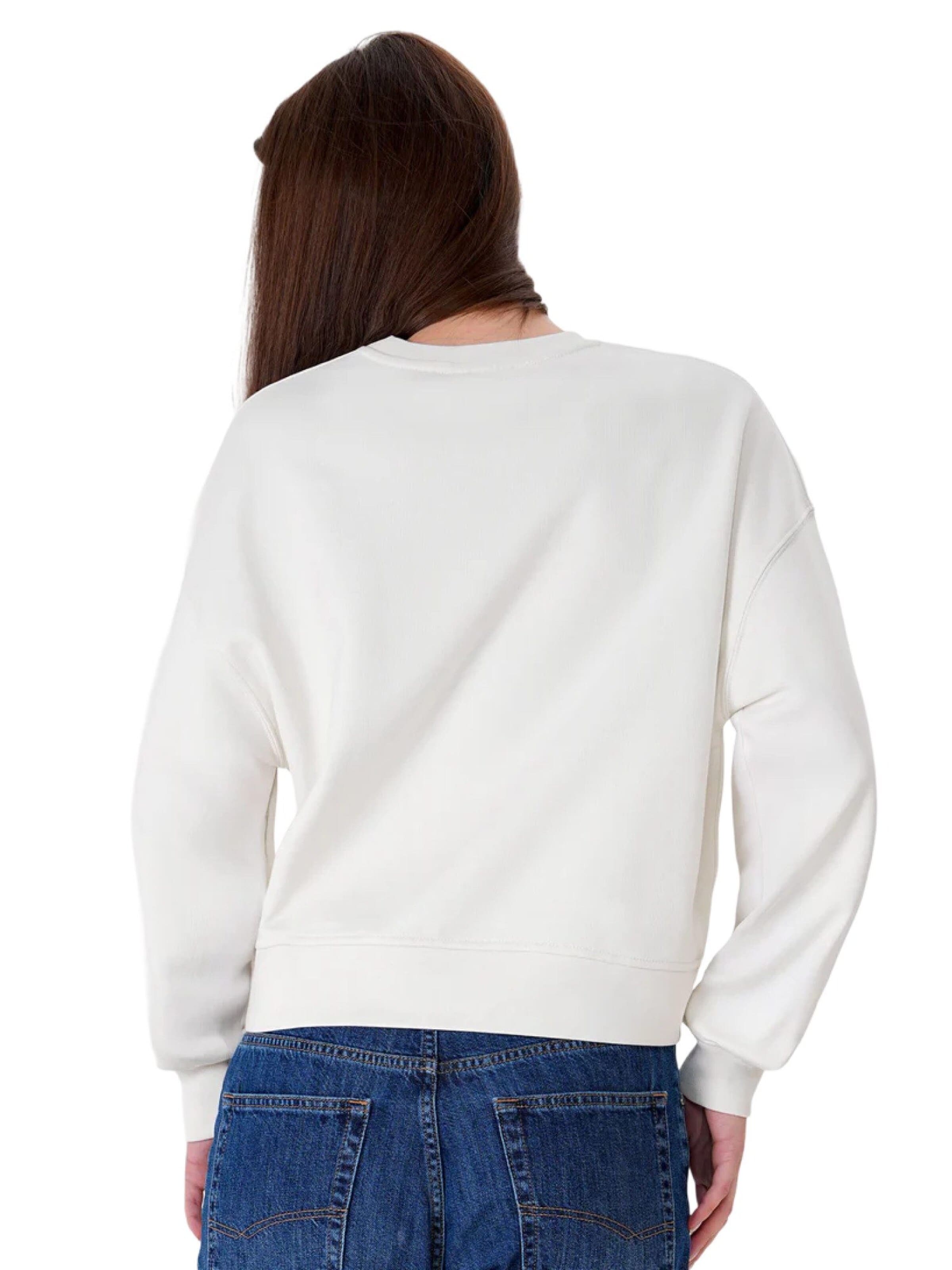 UNIQVIBE Sweatshirt in White