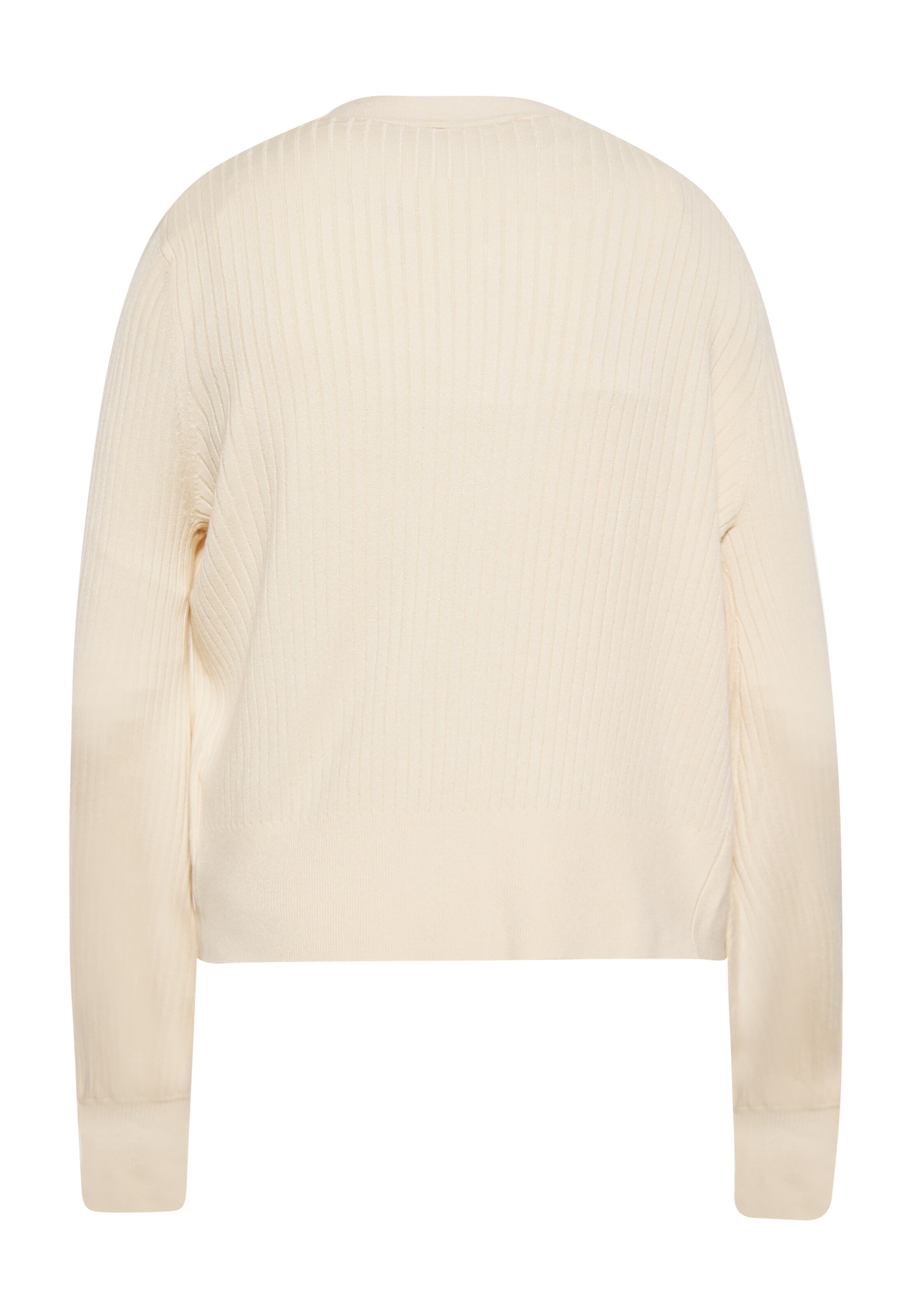 NAEMI Gebreid vest in Beige